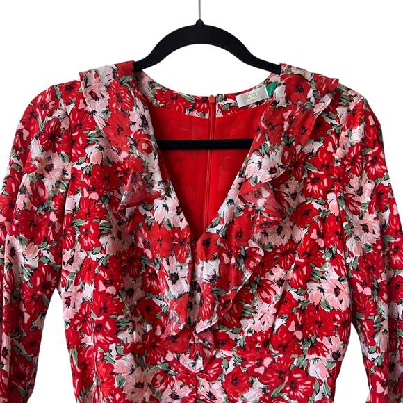 Rixo London Coleen Diana Floral Midi Dress Size XS - Picture 7 of 16